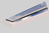 1000 x 2500 mm Electric Opening Glass Link Skylight (Premium Range).