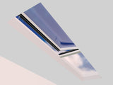 1000 x 5000 mm Electric Opening Glass Link Modular Skylight (1 Fixed 1 Opening)