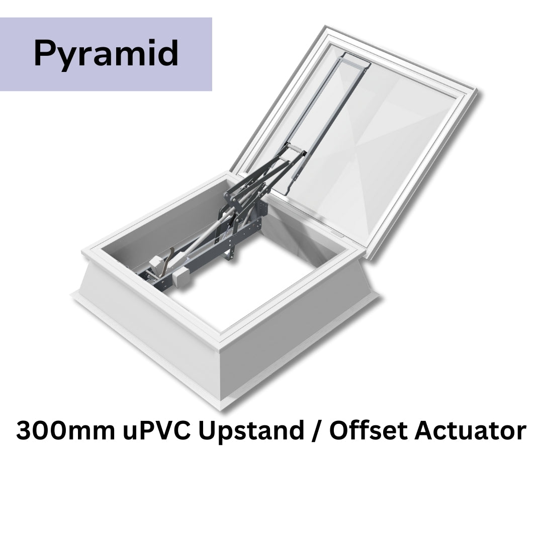 Lanterneau de ventilation de fumée 1200 x 1800 mm de Mardome