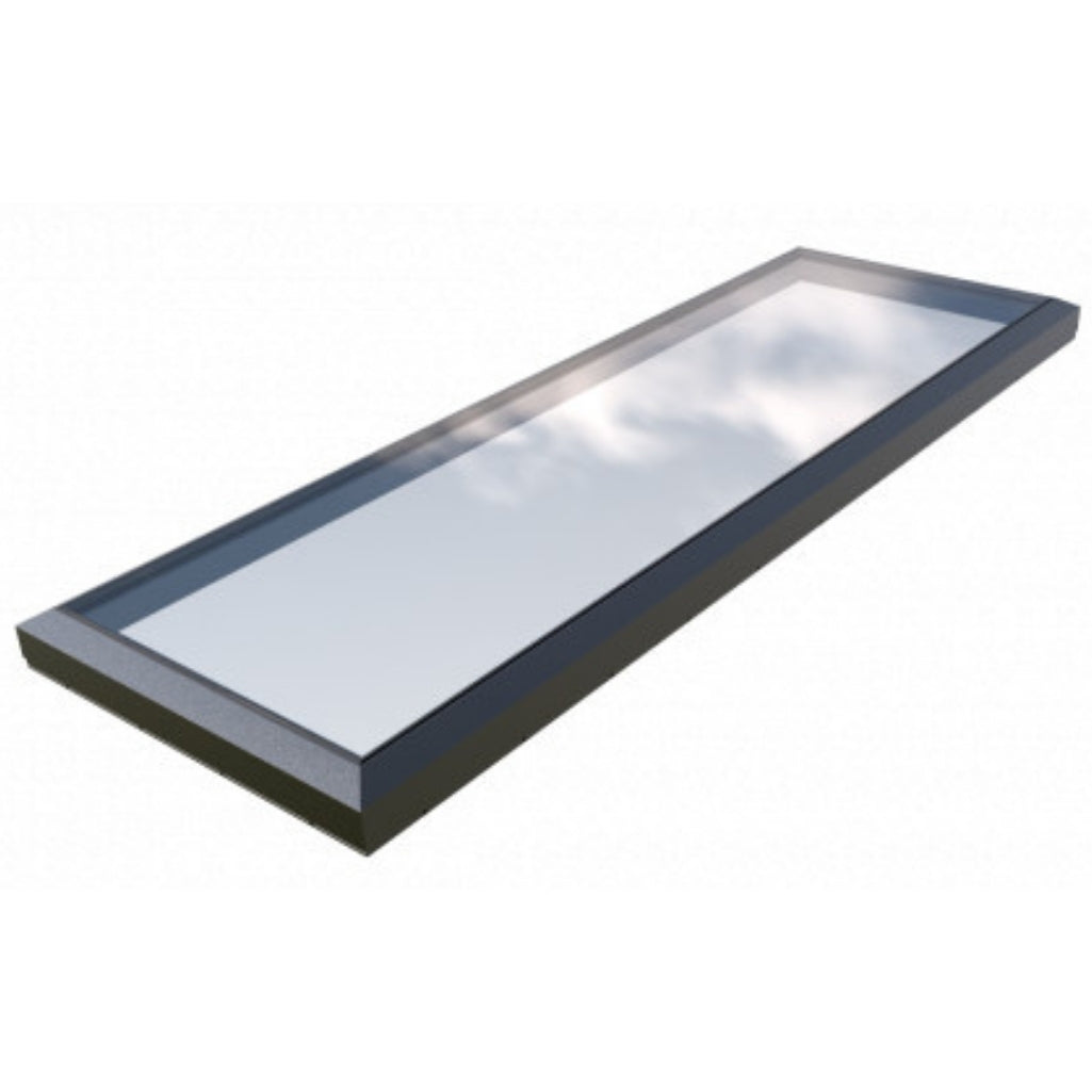 1000 x 3000 mm vast glazen lichtstraat (Premium-assortiment)