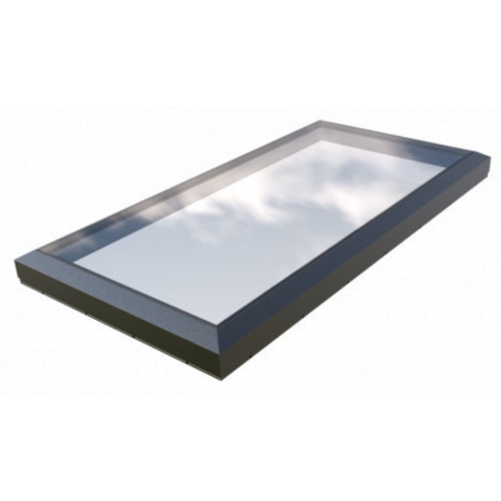 1500 x 2000 mm vast glazen lichtstraat (Premium-assortiment)