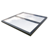 2500 x 2500 mm Fixed Glass Link Modular Skylight (1 Fixed 0 Opening)