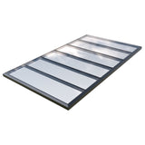 3000 x 5000 mm Fixed Glass Link Modular Skylight (3 Fixed 0 Opening)