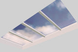 2000 x 4000 mm Fixed Glass Link Modular Skylight (2 Fixed 0 Opening)