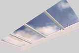 2000 x 4500 mm Fixed Glass Link Modular Skylight (2 Fixed 0 Opening)