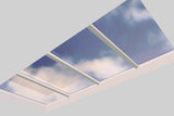 2500 x 6000 mm Electric Opening Glass Link Modular Skylight (2 Fixed 2 Opening)