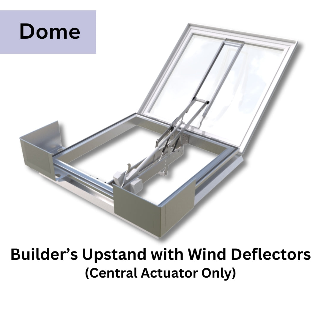 Lanterneau de ventilation de fumée 1350 x 1800 mm de Mardome