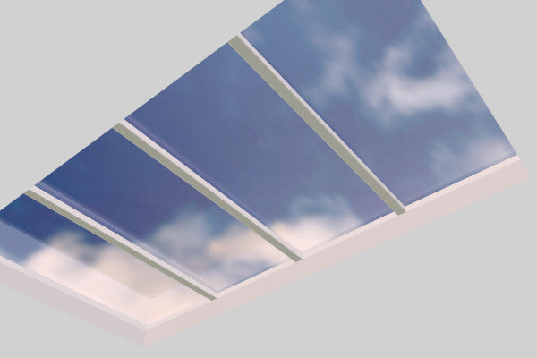 3000 x 5500 mm Fixed Glass Link Modular Skylight (4 Fixed 0 Opening)