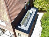 2500 x 2500 mm Electric Opening Glass Link Modular Skylight (1 Fixed 1 Opening)