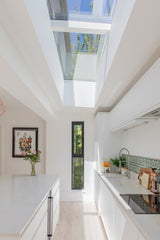 1500 x 4500 mm Fixed Glass Link Modular Skylight (2 Fixed 0 Opening)