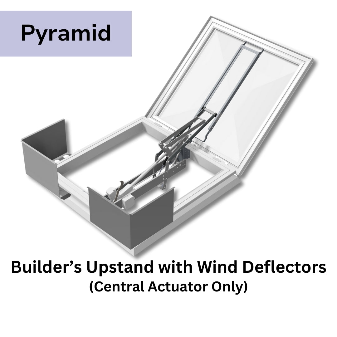 Lanterneau de ventilation de fumée 1650 x 1650 mm de Mardome