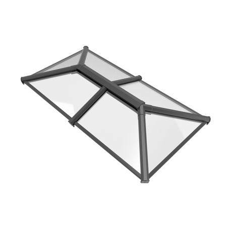 1000 x 1500 mm Stratus Verrière de Toit en Aluminium Style 2 (Traditionnel)