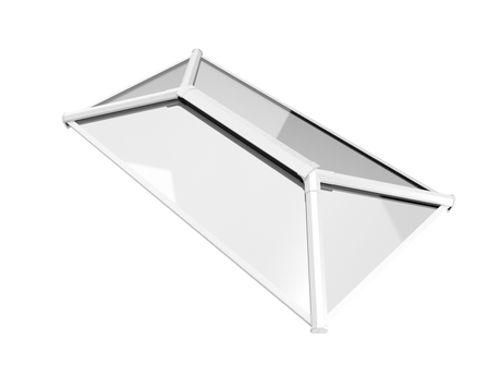 800 x 1800 mm Stratus Verrière de Toit en Aluminium Style 1 (Contemporain)