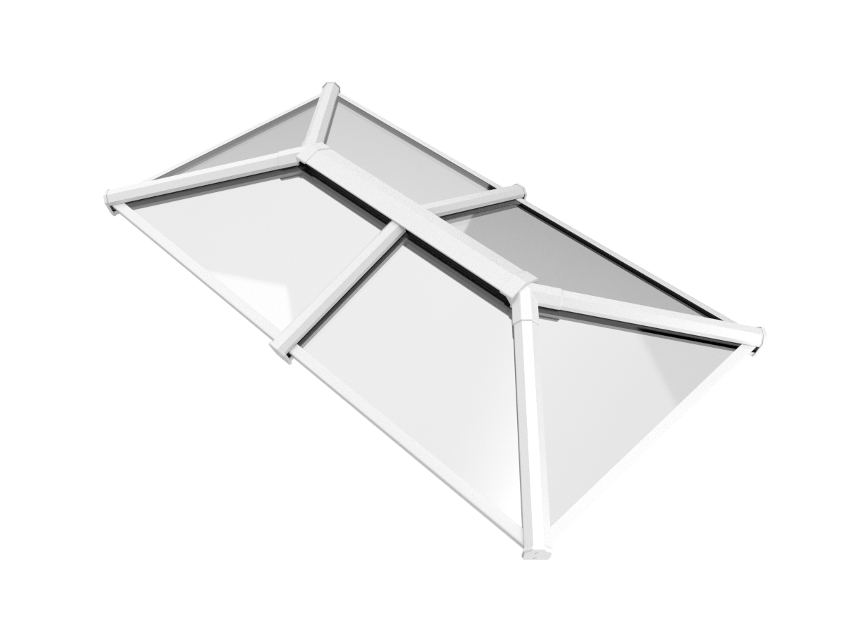 1200 x 1800 mm Stratus Verrière de Toit en Aluminium Style 2 (Traditionnel)