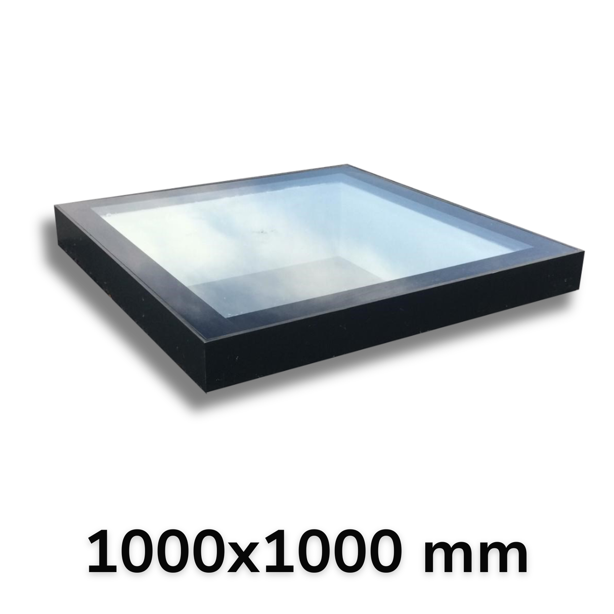 100 x 100 cm LD-frame plat daklicht