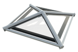 750 x 750 mm Stratus Verrière de Toit en Aluminium Style 8 (Pyramide)